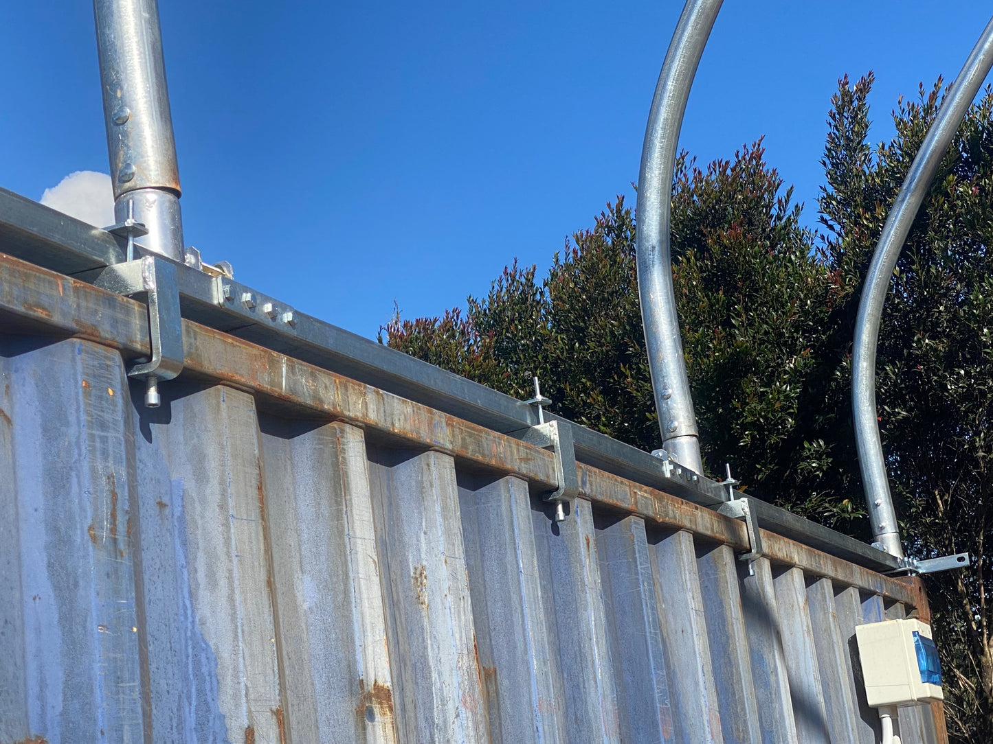 20x20 Quicklock Dome with End Wall Installation