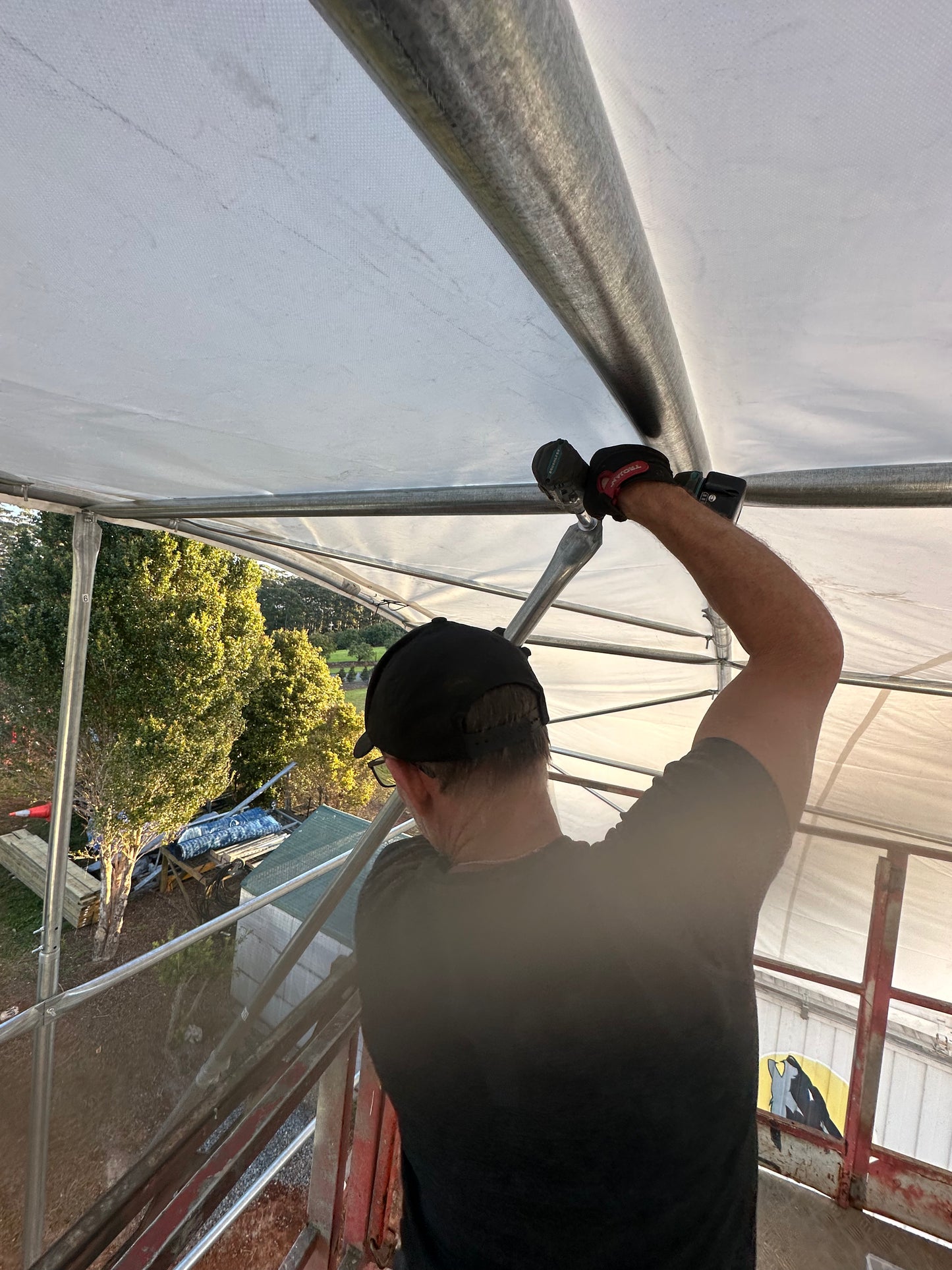 33x20 Quicklock Dome Installation