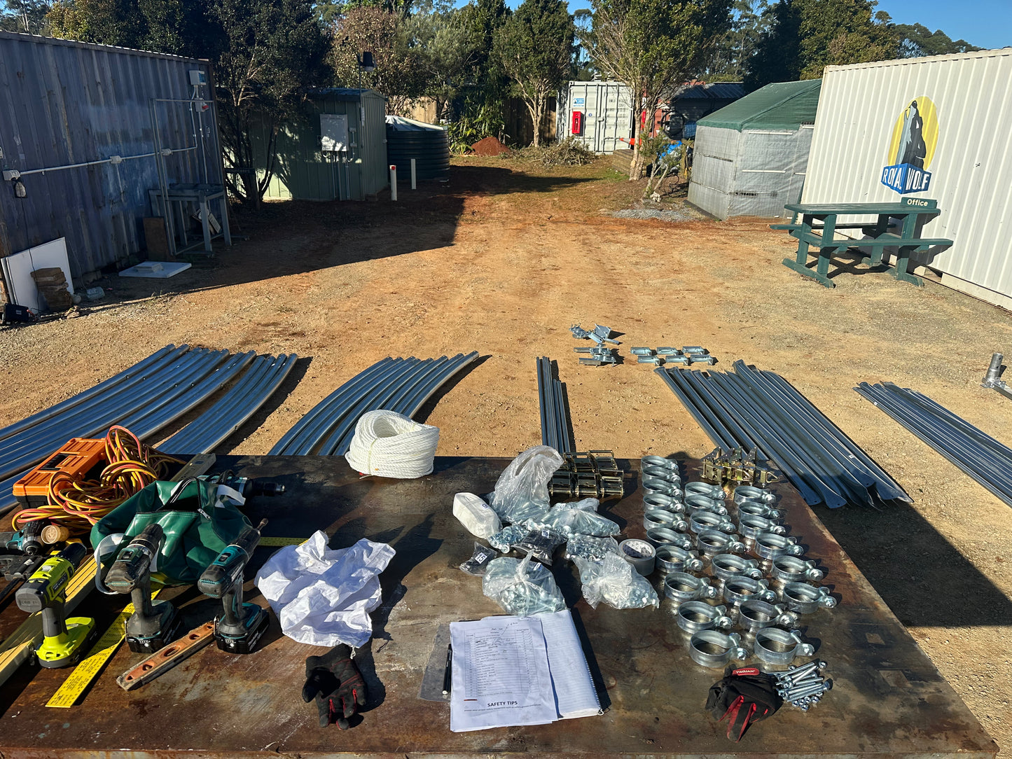 33x20 Quicklock Dome Installation